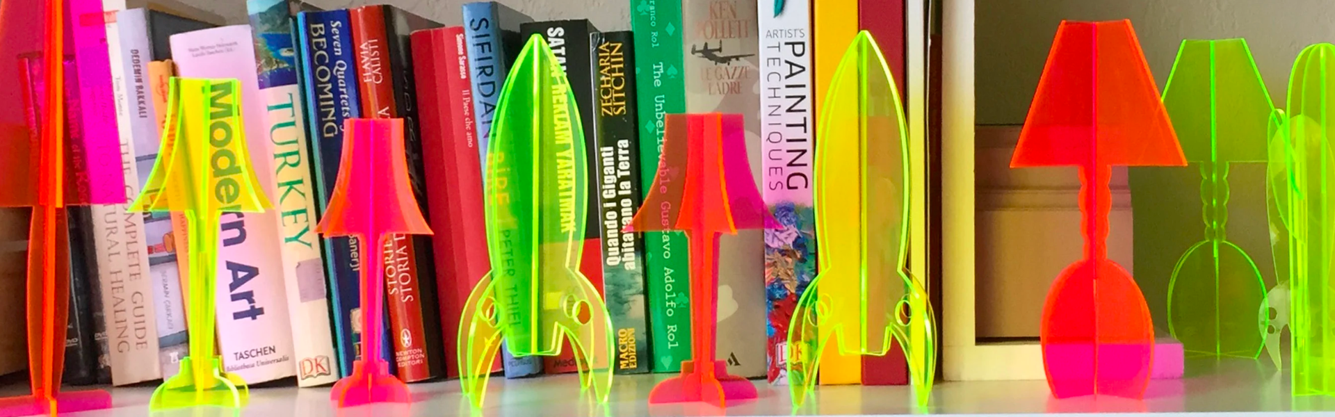 sculpture uniques et lumineux