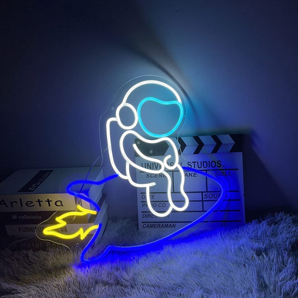 Astronaut NEON Enseigne LED Au Maroc – MyNeonClub
