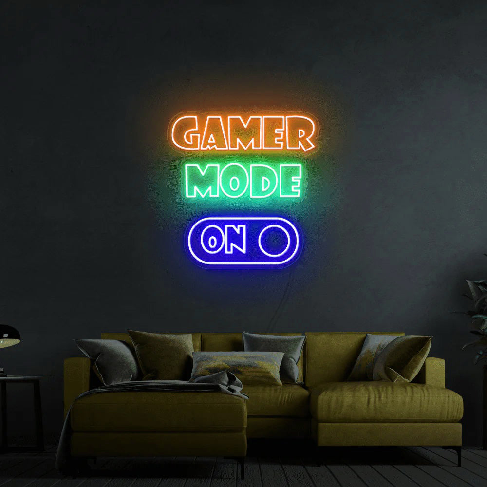 Game Mode On NEON Enseigne LED Au Maroc – MyNeonClub