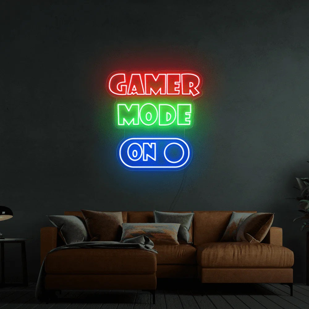 Game Mode On NEON Enseigne LED Au Maroc – MyNeonClub