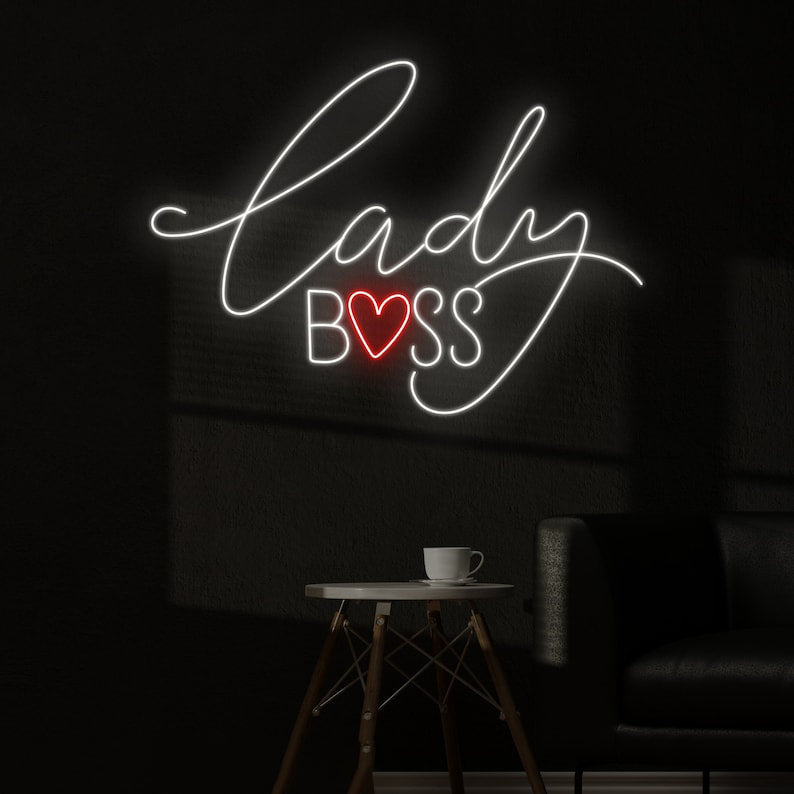 Lady Boss Neon Enseigne LED Au Maroc – MyNeonClub