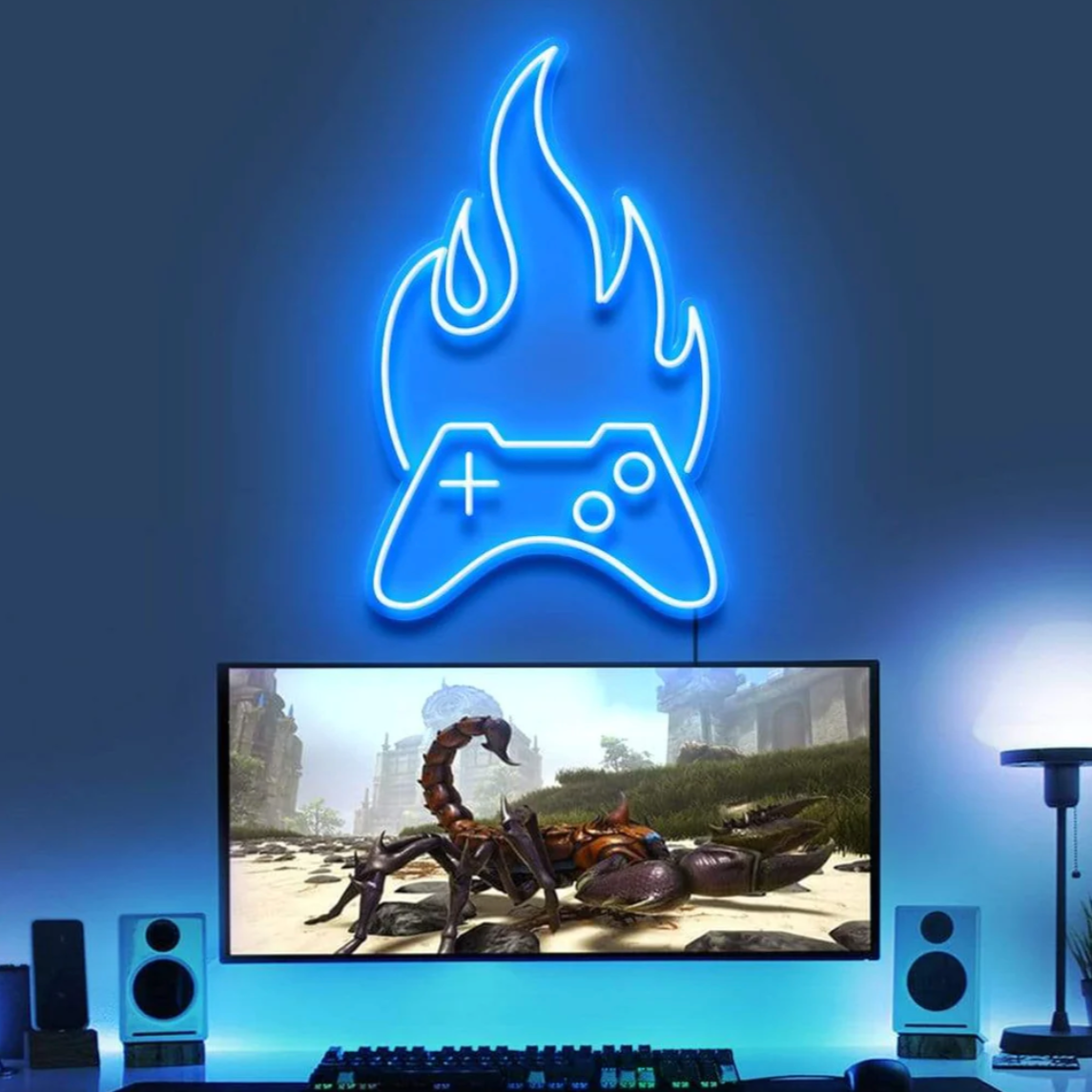 Playstation Néon Personnalisé | Enseigne LED Au Maroc – MyNeonClub