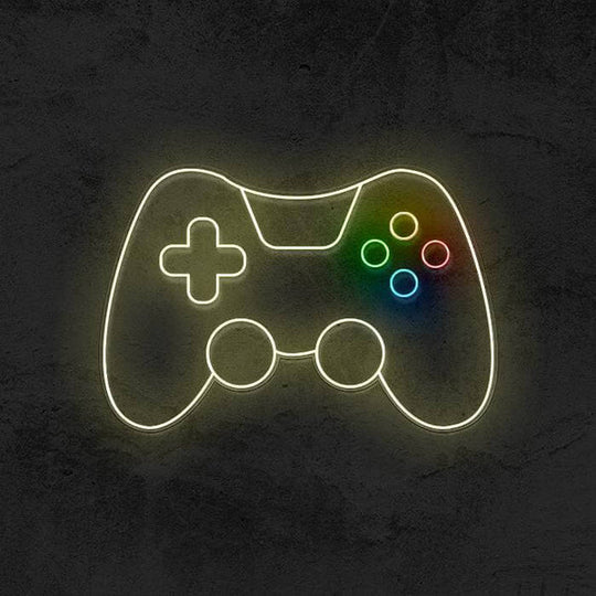 GAMER REMOTE 🎮 Enseigne LED Au Maroc – MyNeonClub