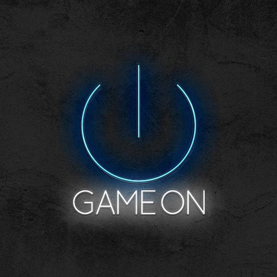 GAME ON Néon Personnalisé | Enseigne LED Au Maroc – MyNeonClub
