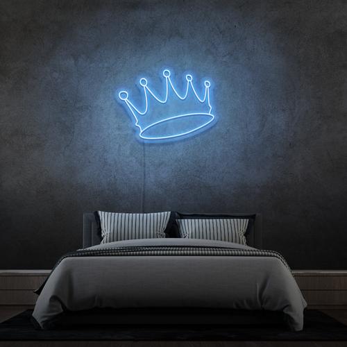 Crown Néon Personnalisé | Enseigne LED Au Maroc – MyNeonClub