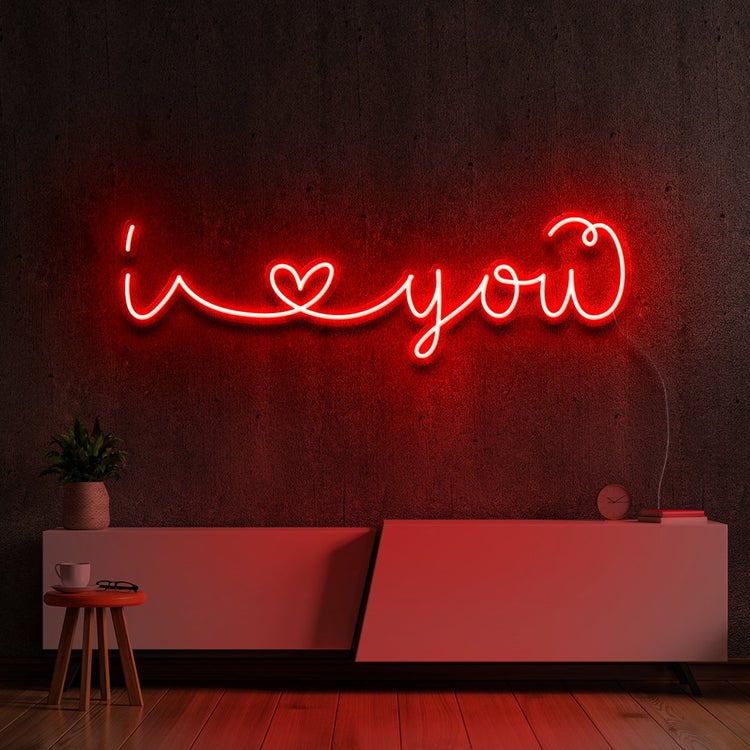 i <3 YOU Néon Personnalisé | Enseigne LED Au Maroc – MyNeonClub