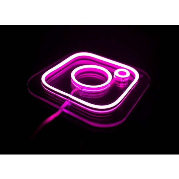 INSTAGRAM Néon Personnalisé | Enseigne LED Au Maroc – MyNeonClub