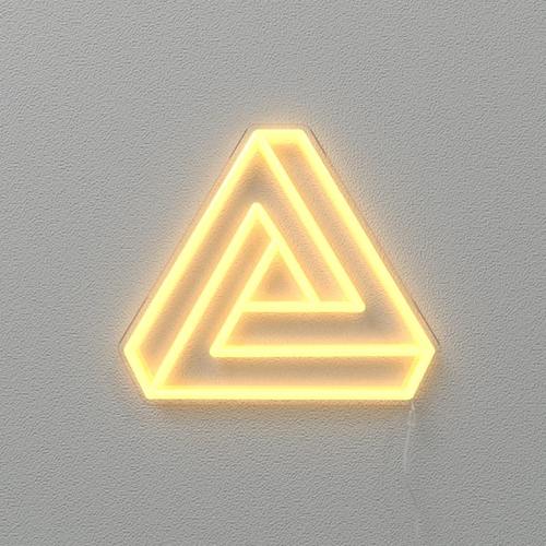 Infinty Triangle Néon Personnalisé | Enseigne LED Au Maroc – MyNeonClub