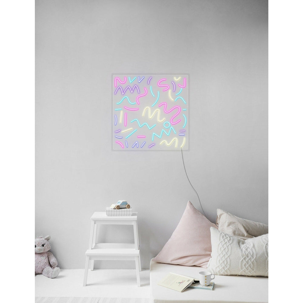 Rainbow Sprinkles Néon Personnalisé | Enseigne LED Au Maroc – MyNeonClub
