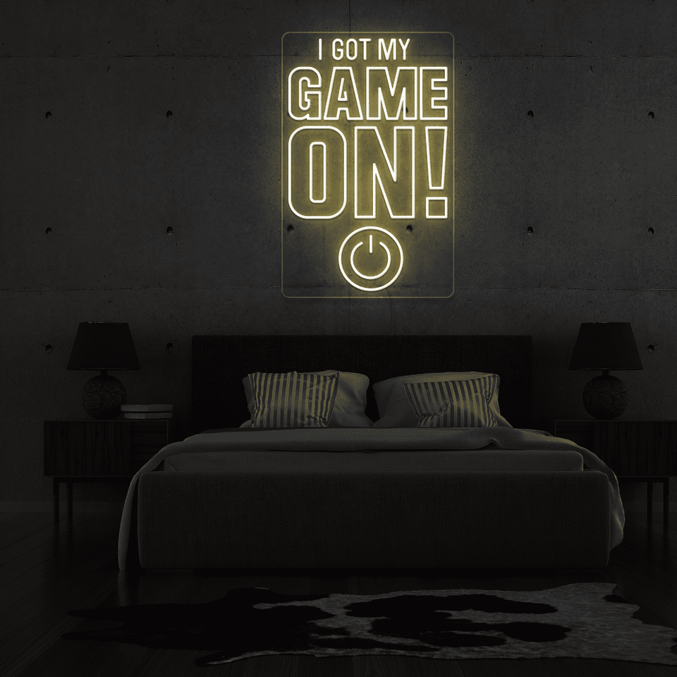 I Got My Game On Neon Enseigne LED Au Maroc – MyNeonClub
