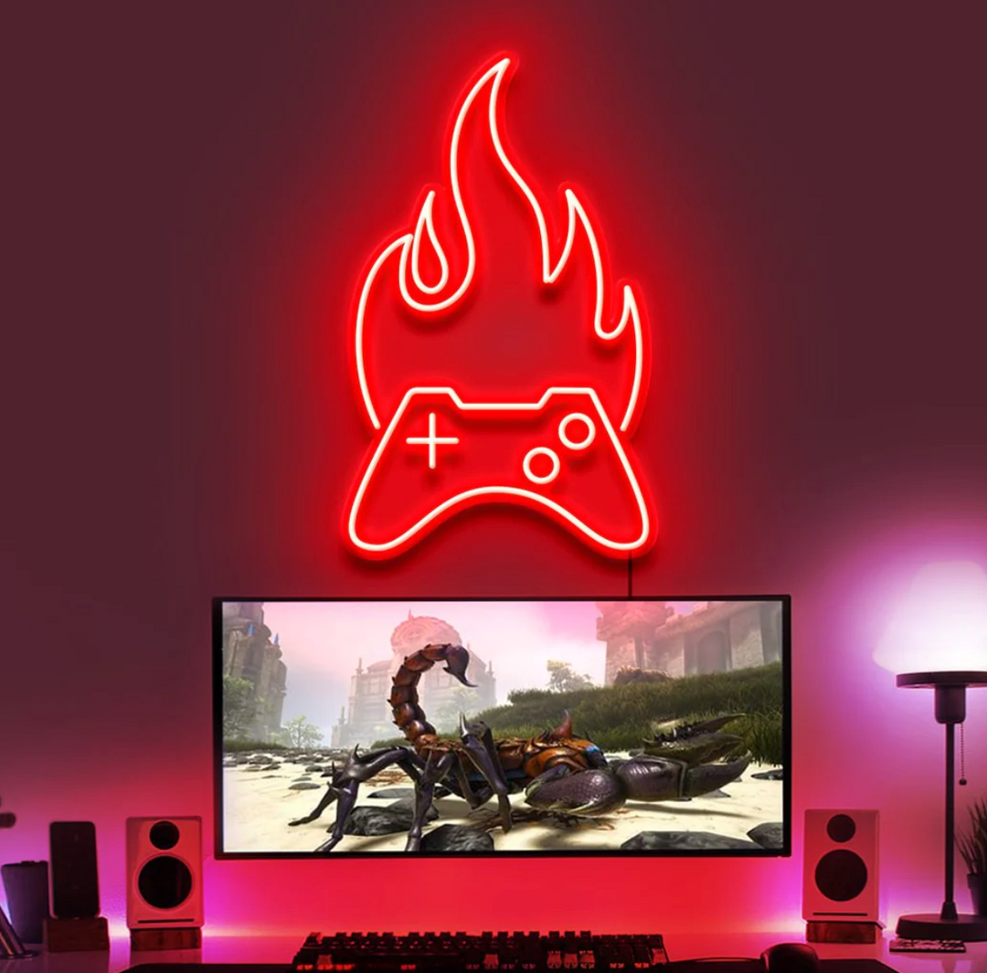 Playstation Néon Personnalisé | Enseigne LED Au Maroc – MyNeonClub