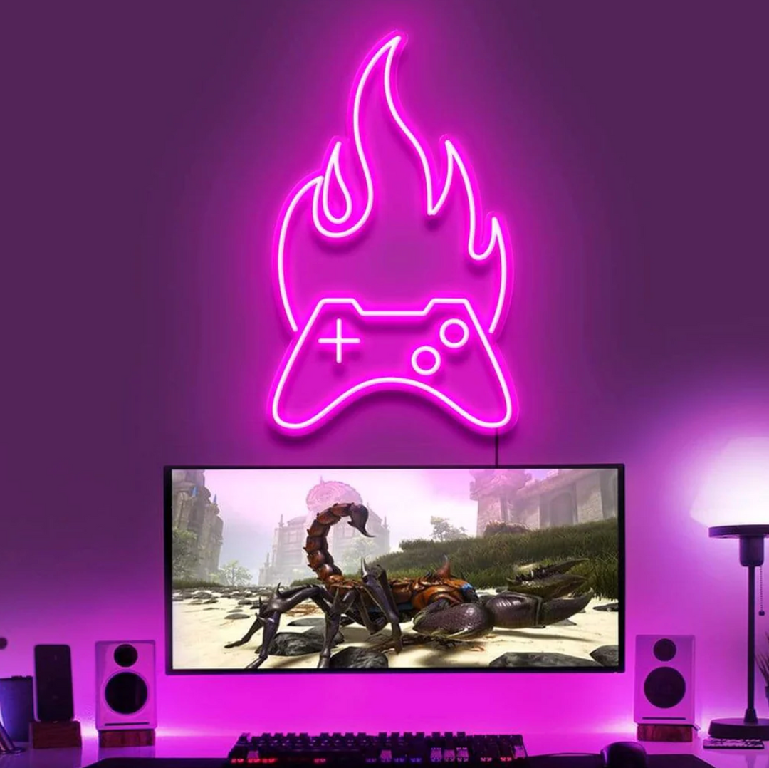 Playstation Néon Personnalisé | Enseigne LED Au Maroc – MyNeonClub