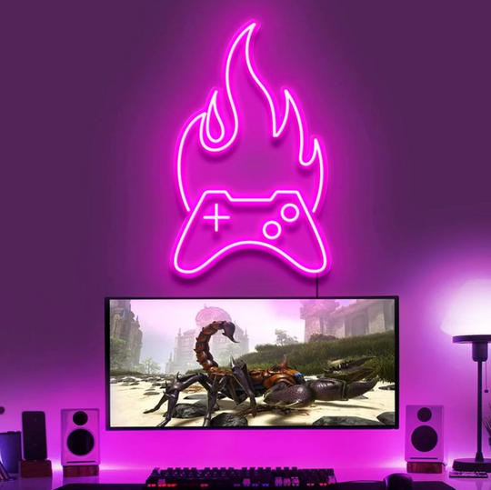 Playstation Néon Personnalisé | Enseigne LED Au Maroc – MyNeonClub