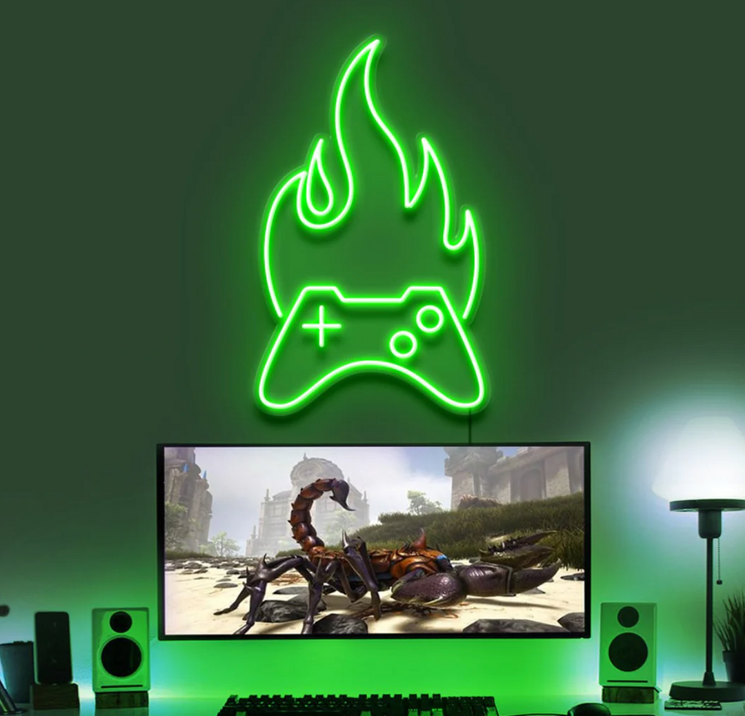 Playstation Néon Personnalisé | Enseigne LED Au Maroc – MyNeonClub