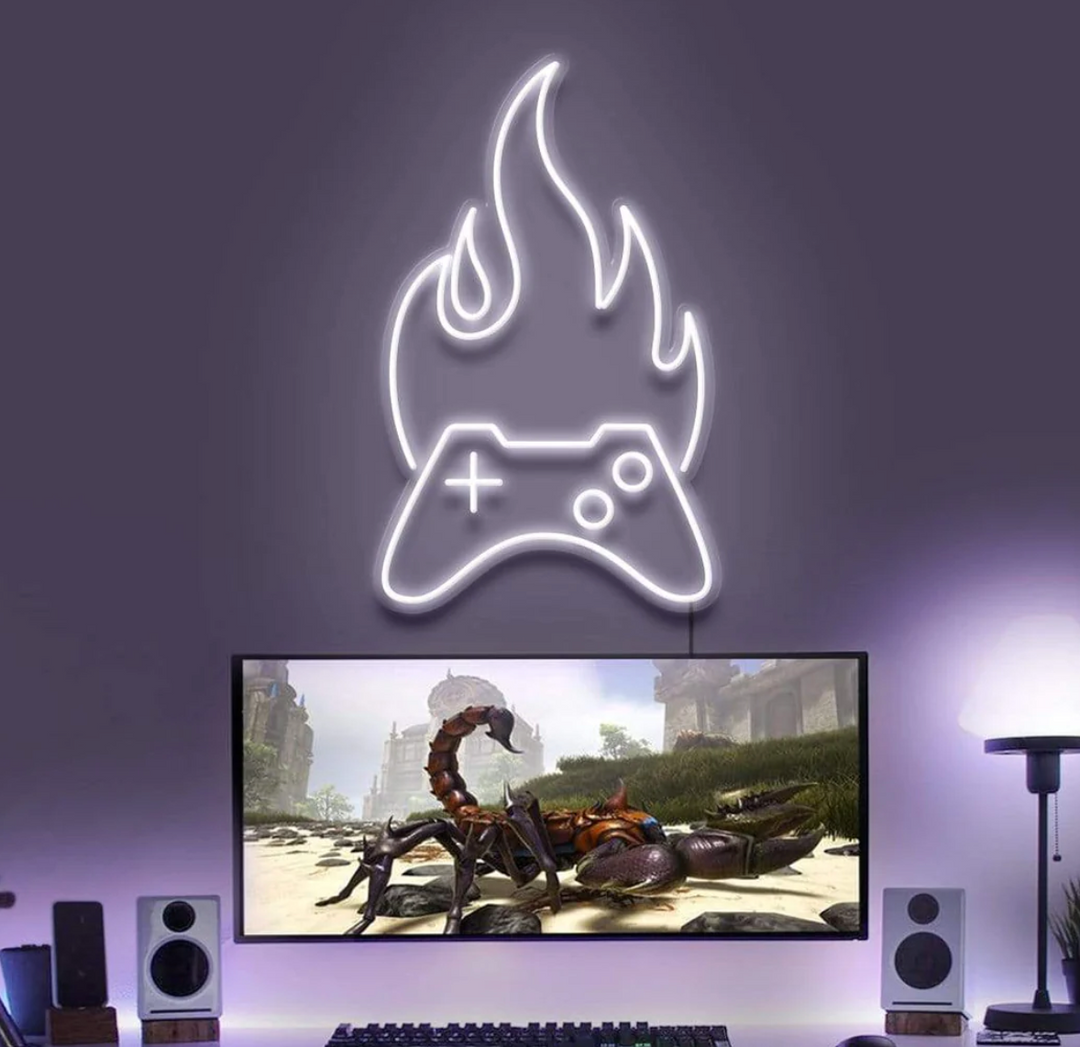 Playstation Néon Personnalisé | Enseigne LED Au Maroc – MyNeonClub