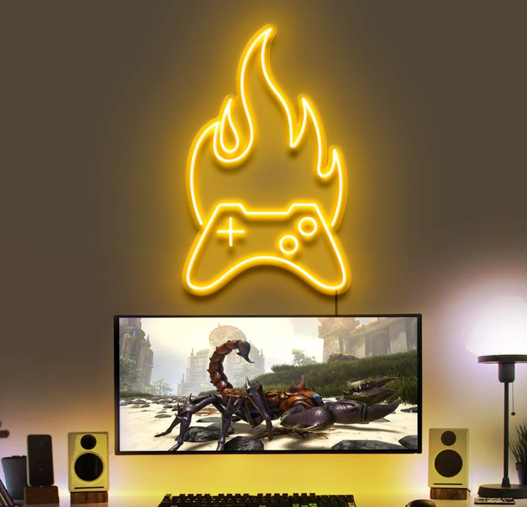 Playstation Néon Personnalisé | Enseigne LED Au Maroc – MyNeonClub