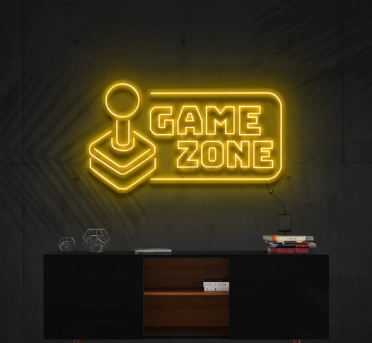Game Zone Néon Personnalisé | Enseigne LED Au Maroc – MyNeonClub