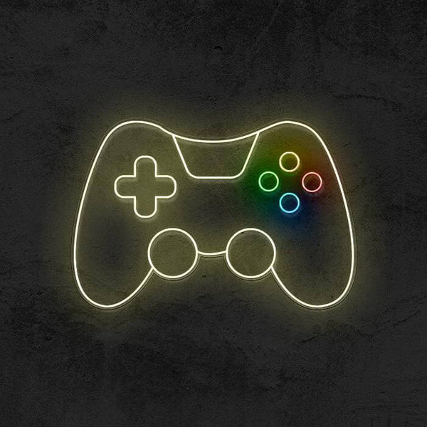 GAMER REMOTE 🎮 Enseigne LED Au Maroc – MyNeonClub