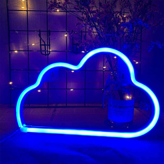 Nuage-Cloud Néon Personnalisé | Enseigne LED Au Maroc – MyNeonClub