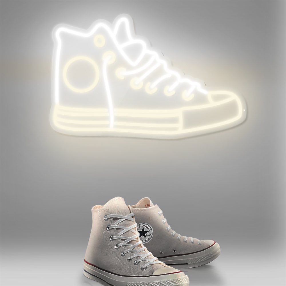 Converse all star Néon Personnalisé | Enseigne LED Au Maroc – MyNeonClub