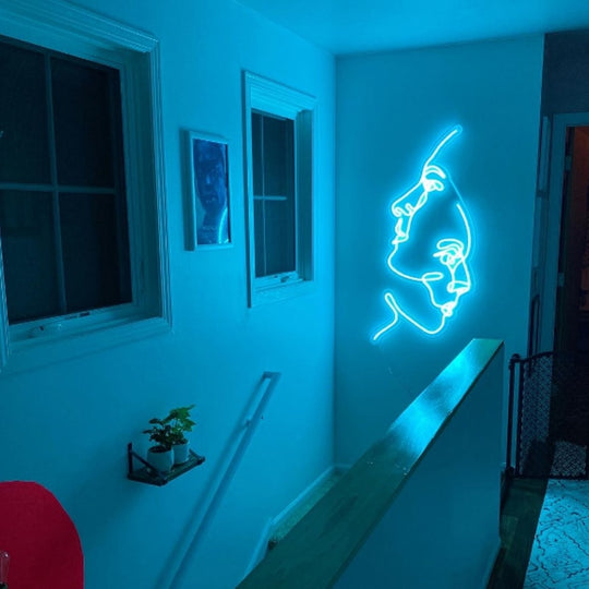 Two face Neon Sign Néon Personnalisé | Enseigne LED Au Maroc – MyNeonClub