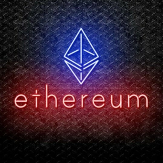 ETHEREUM Néon Personnalisé | Enseigne LED Au Maroc – MyNeonClub