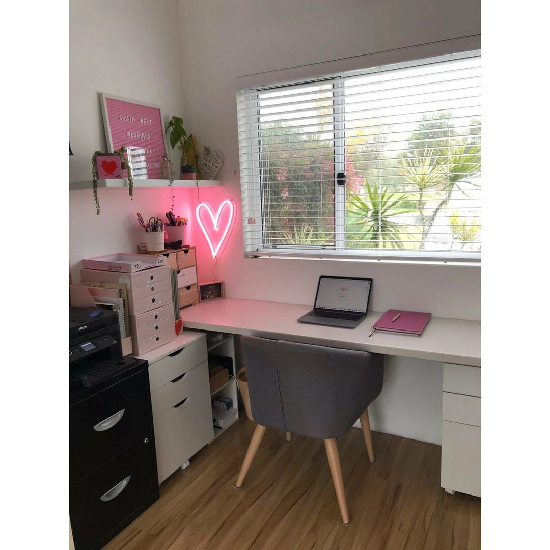 Coeur - Heart Néon Personnalisé | Enseigne LED Au Maroc – MyNeonClub