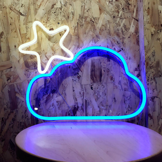 Nuage-Cloud Néon Personnalisé | Enseigne LED Au Maroc – MyNeonClub