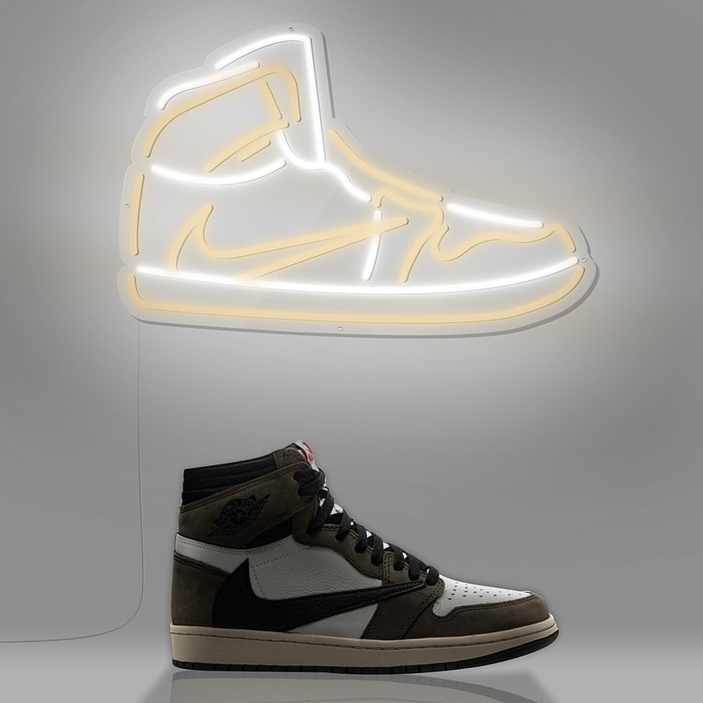 Nike Air jordan Néon Personnalisé | Enseigne LED Au Maroc – MyNeonClub