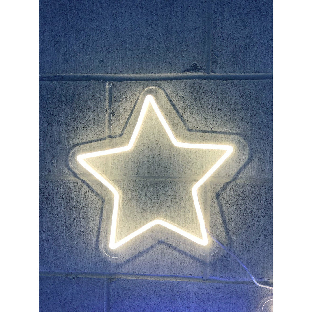 Etoile-Star Néon Personnalisé | Enseigne LED Au Maroc – MyNeonClub