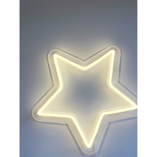 Etoile-Star Néon Personnalisé | Enseigne LED Au Maroc – MyNeonClub