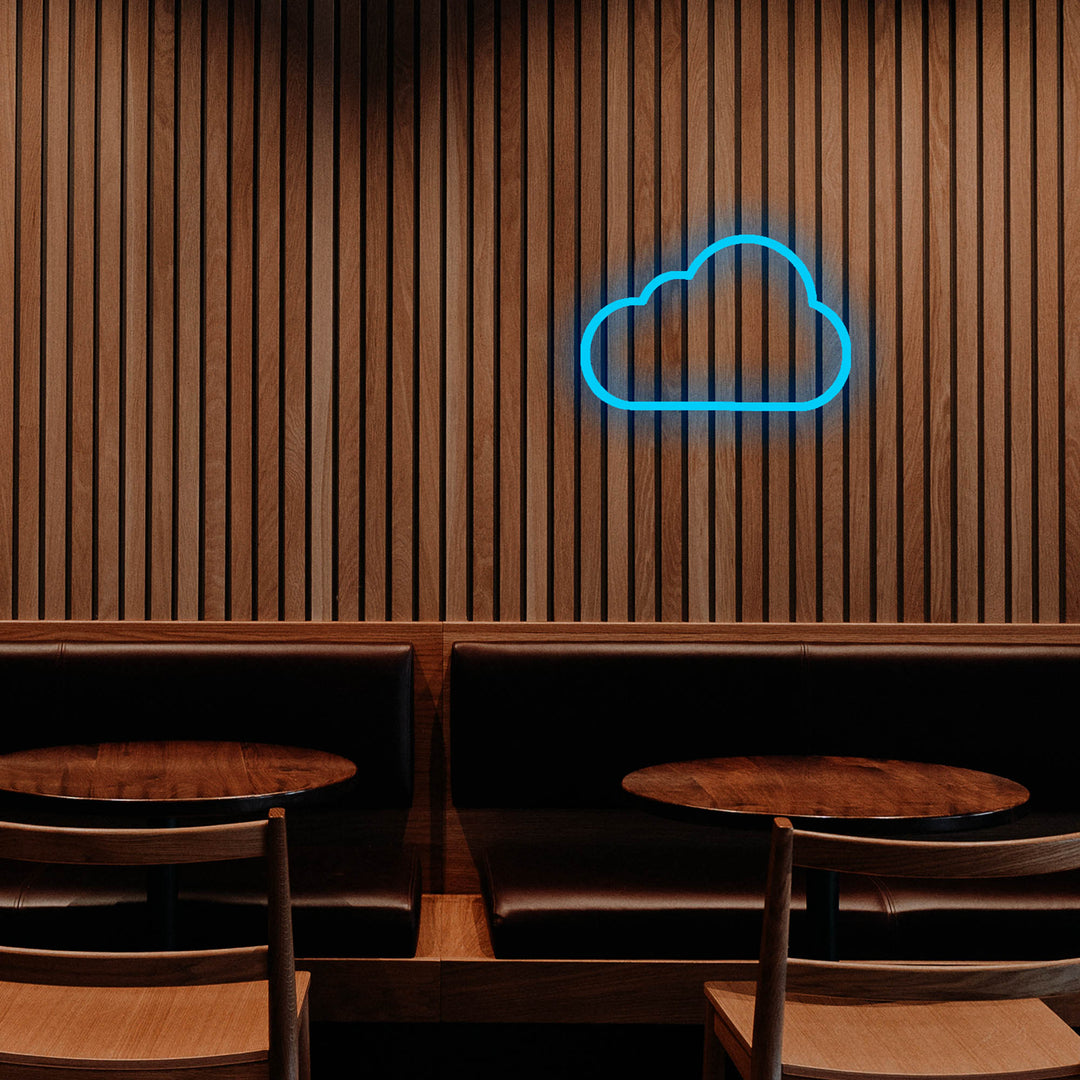 Nuage-Cloud Néon Personnalisé | Enseigne LED Au Maroc – MyNeonClub