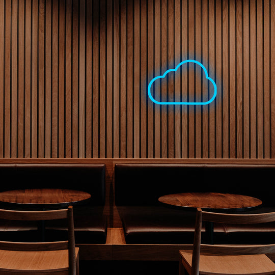 Nuage-Cloud Néon Personnalisé | Enseigne LED Au Maroc – MyNeonClub
