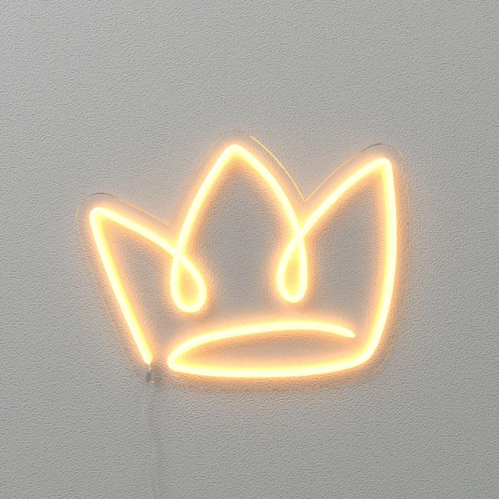 Crown Néon Personnalisé | Enseigne LED Au Maroc – MyNeonClub