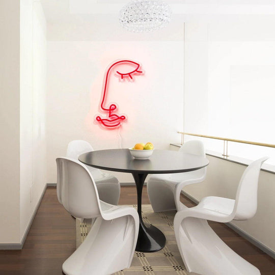 Silouhette Néon Personnalisé | Enseigne LED Au Maroc – MyNeonClub