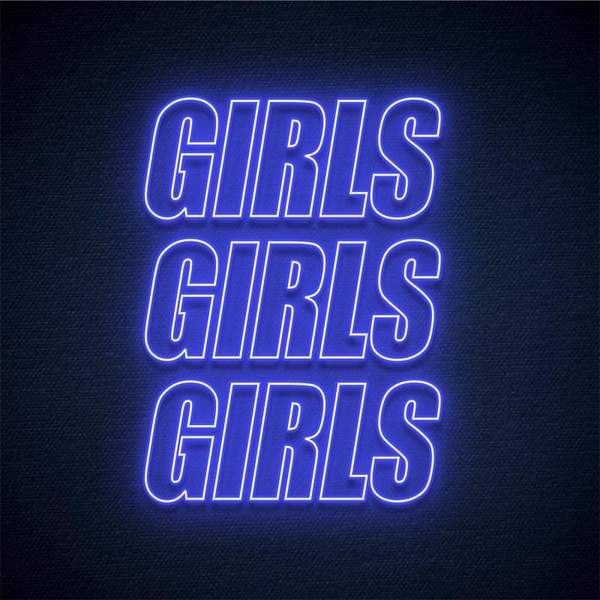 GIRLS GIRLS GIRLS Néon Personnalisé | Enseigne LED Au Maroc – MyNeonClub