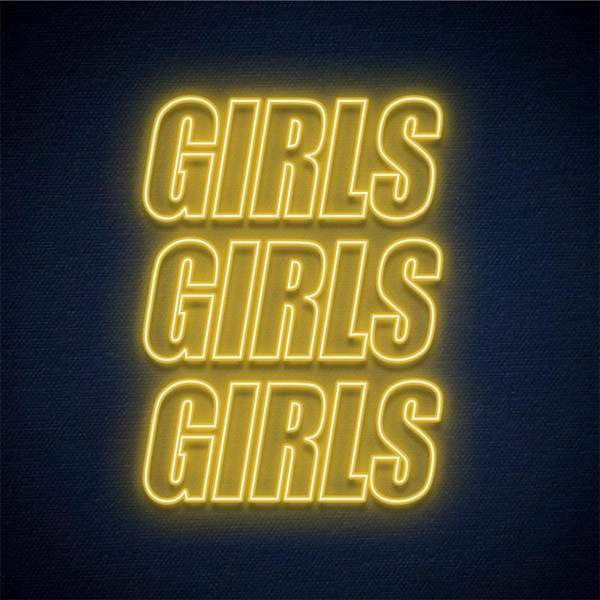 GIRLS GIRLS GIRLS Néon Personnalisé | Enseigne LED Au Maroc – MyNeonClub