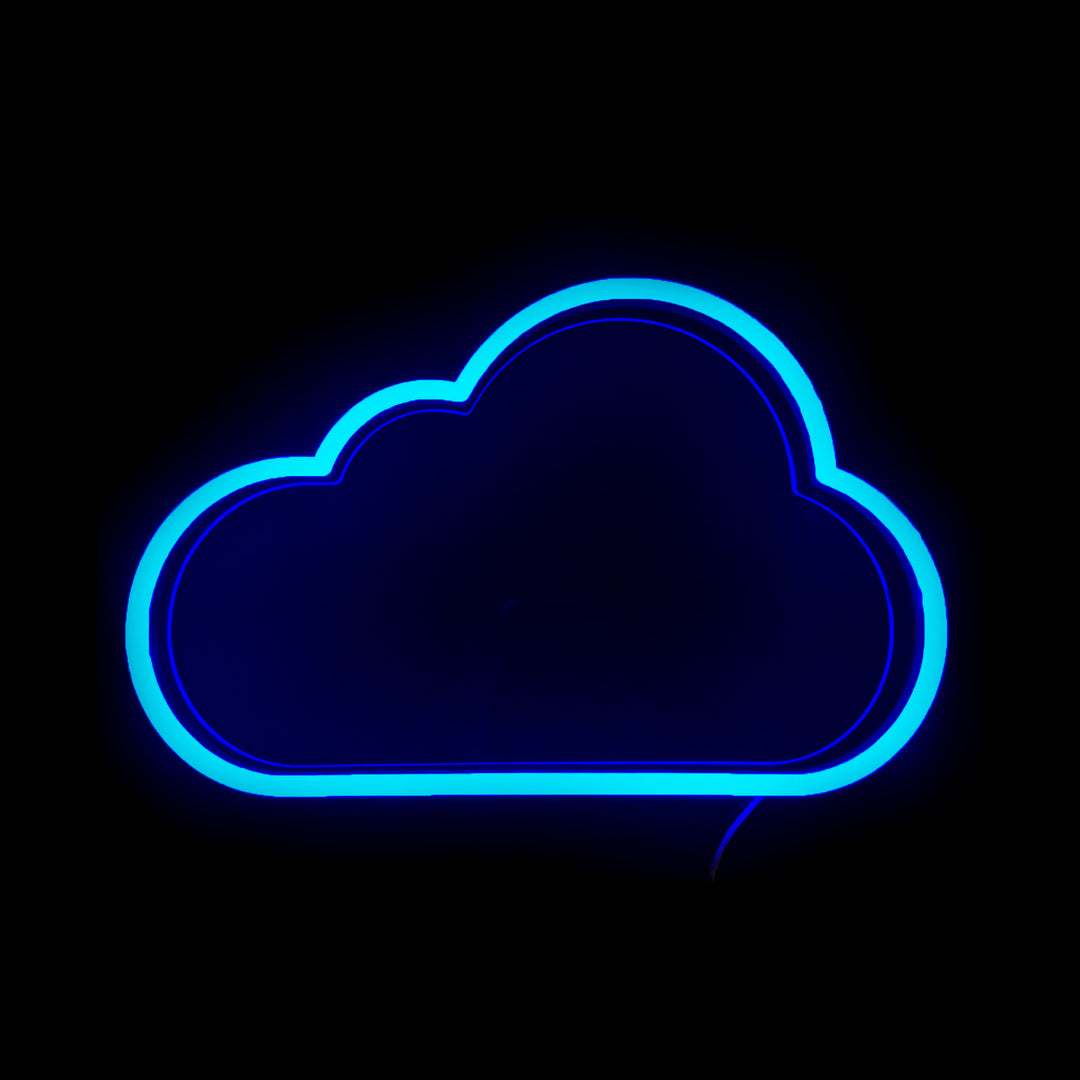 Nuage-Cloud Néon Personnalisé | Enseigne LED Au Maroc – MyNeonClub