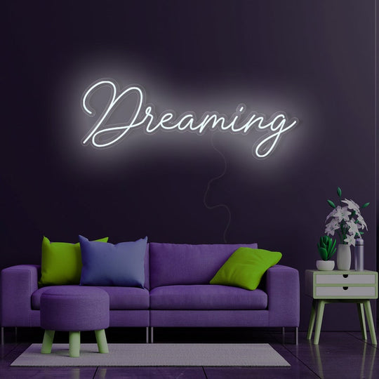 Dreaming neon sign Néon Personnalisé | Enseigne LED Au Maroc – MyNeonClub