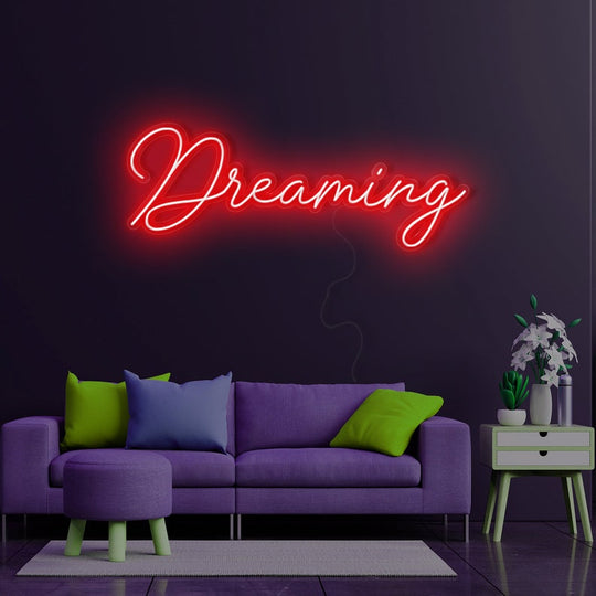 Dreaming neon sign Néon Personnalisé | Enseigne LED Au Maroc – MyNeonClub