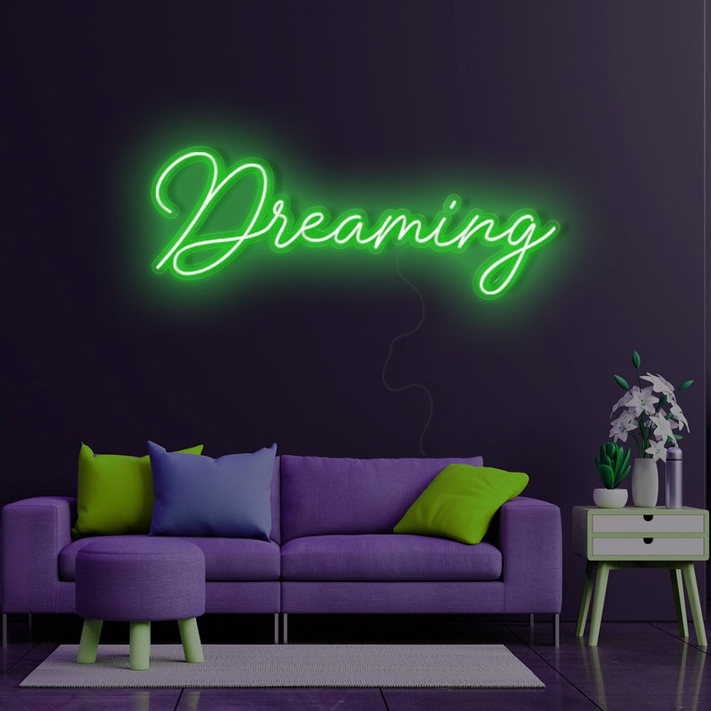 Dreaming neon sign Néon Personnalisé | Enseigne LED Au Maroc – MyNeonClub