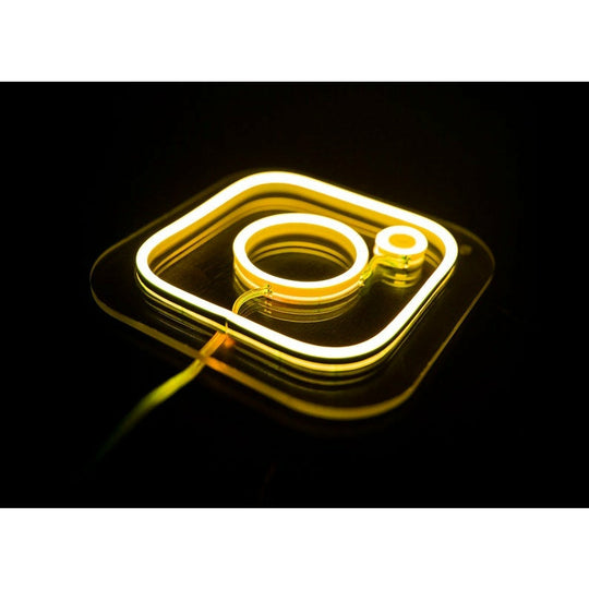 INSTAGRAM Néon Personnalisé | Enseigne LED Au Maroc – MyNeonClub