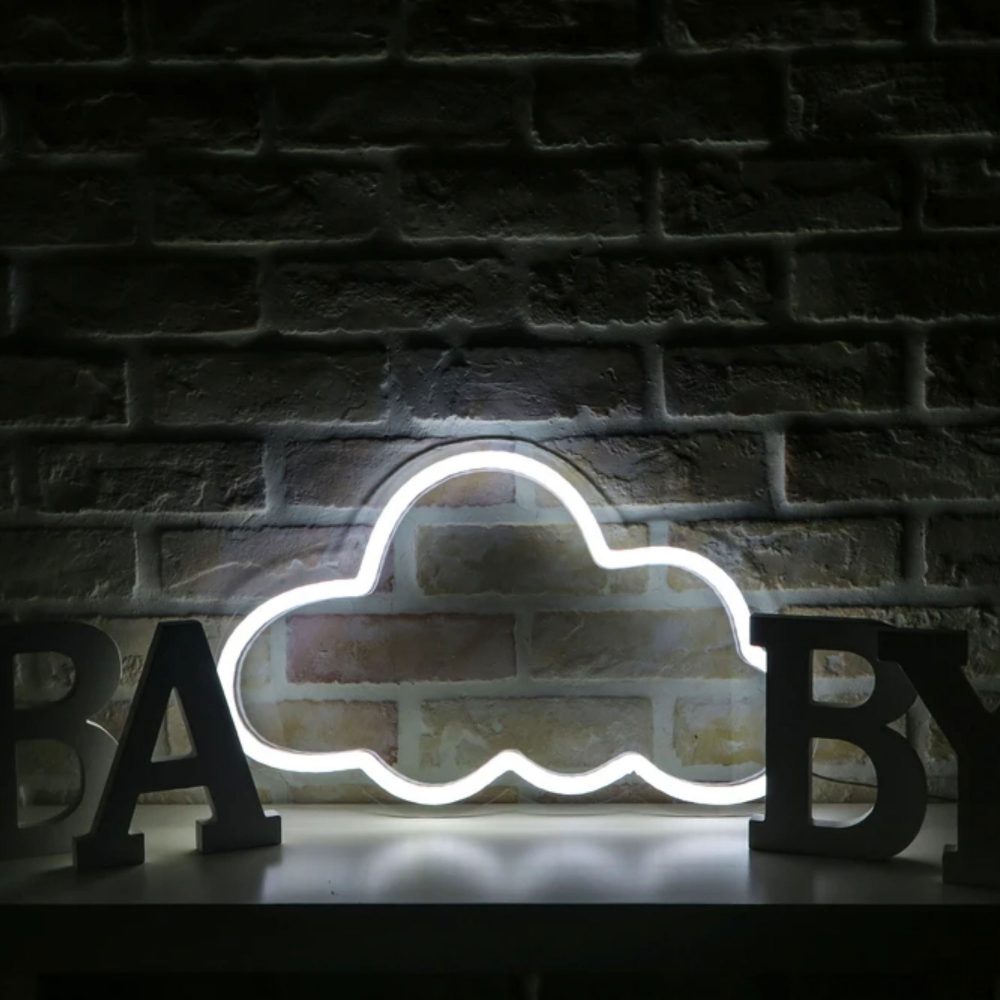 Nuage-Cloud Néon Personnalisé | Enseigne LED Au Maroc – MyNeonClub