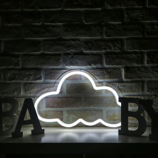 Nuage-Cloud Néon Personnalisé | Enseigne LED Au Maroc – MyNeonClub