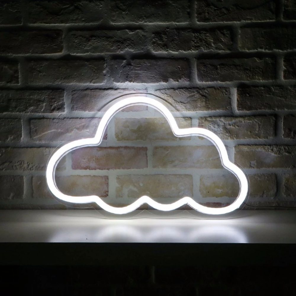 Nuage-Cloud Néon Personnalisé | Enseigne LED Au Maroc – MyNeonClub