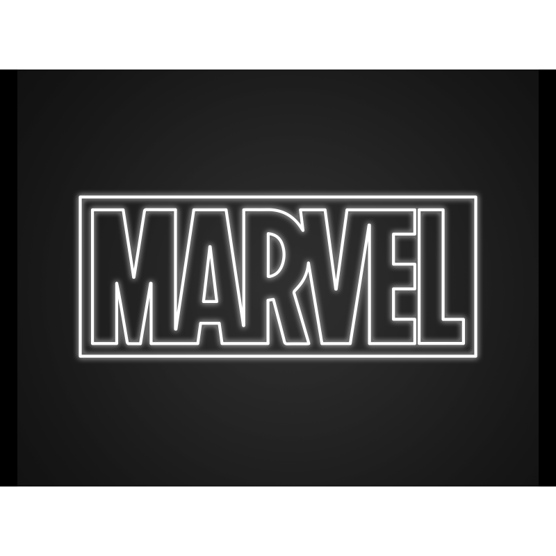 Marvel Néon Personnalisé | Enseigne LED Au Maroc – MyNeonClub