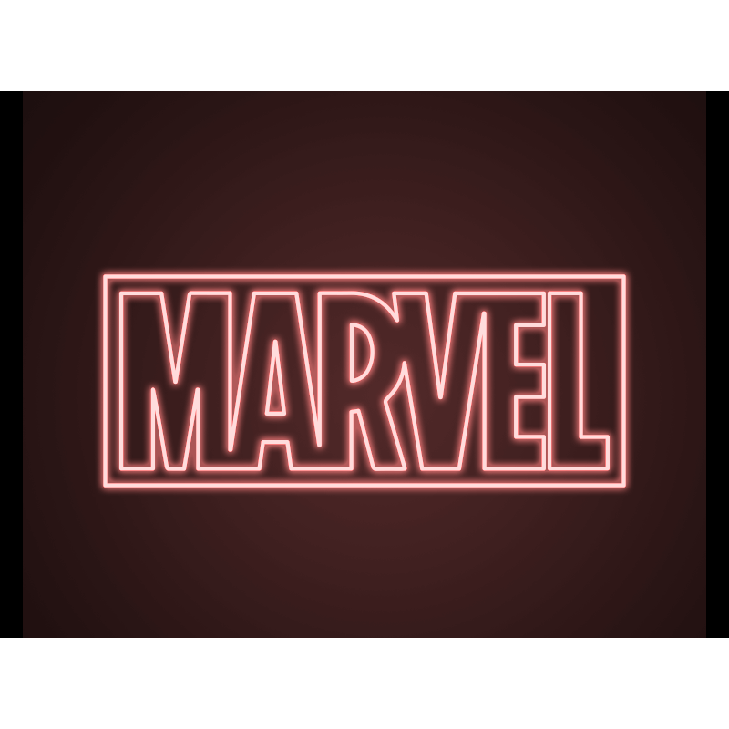 Marvel Néon Personnalisé | Enseigne LED Au Maroc – MyNeonClub